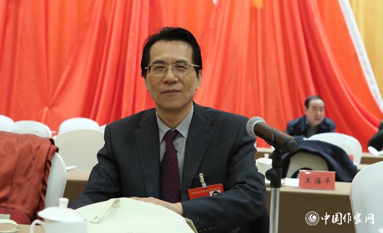 何建明主持中國作家協(xié)會第九次全國代表大會第三次全體會議。