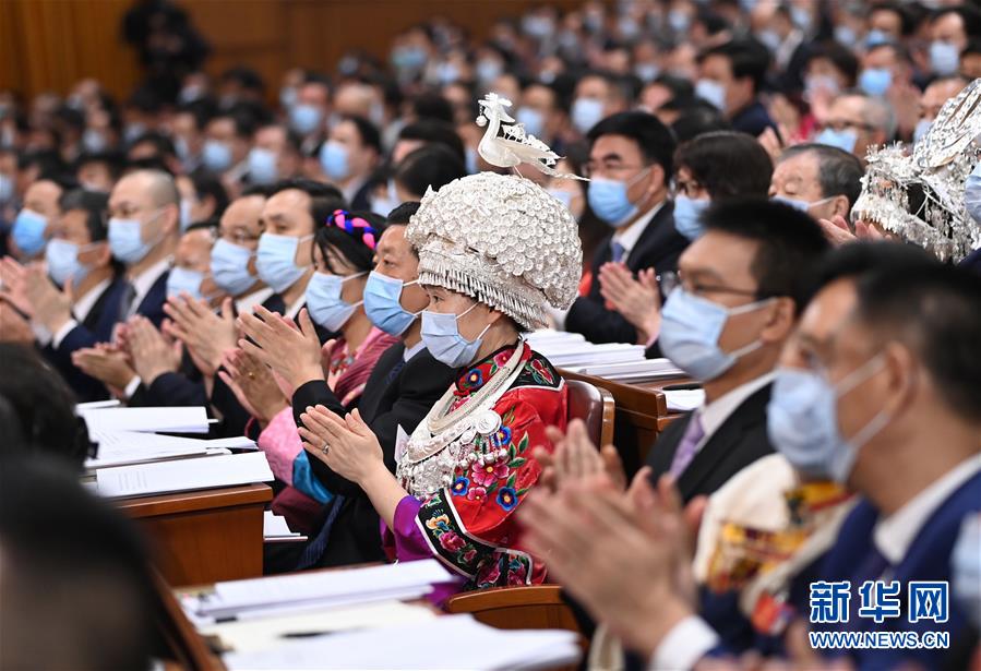 5月22日，第十三屆全國人民代表大會(huì)第三次會(huì)議在北京人民大會(huì)堂開幕。 