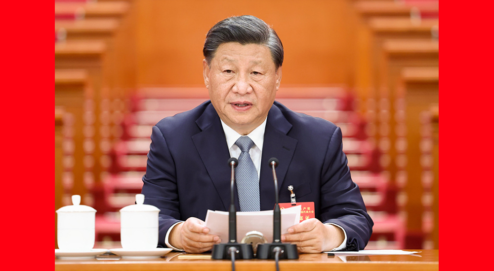 10月15日，中國共產(chǎn)黨第二十次全國代表大會在北京人民大會堂舉行預(yù)備會議。習近平同志主持會議。