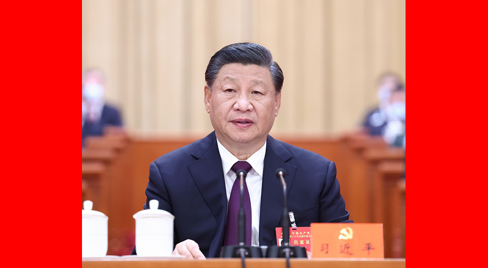 10月22日，中國共產(chǎn)黨第二十次全國代表大會在北京人民大會堂勝利閉幕。習近平同志主持大會。