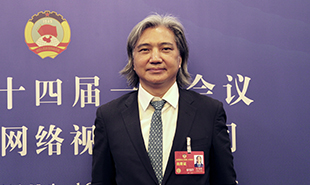 全國(guó)政協(xié)委員、中國(guó)美術(shù)館館長(zhǎng)吳為山　