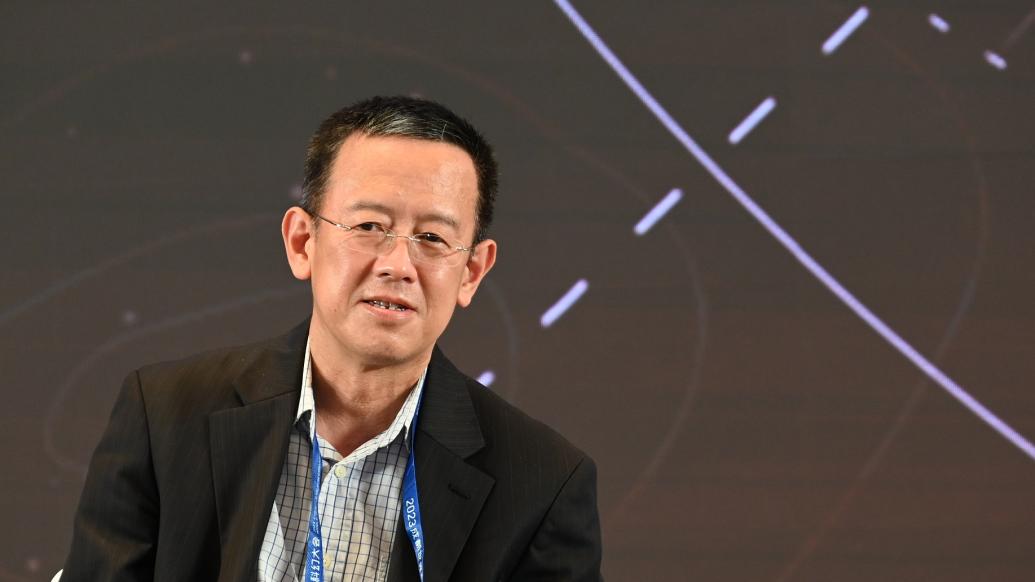2023年10月20日，參加成都世界科幻大會的韓松