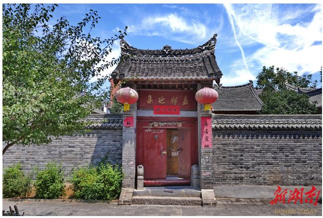 棣花古鎮(zhèn)的賈平凹老宅。