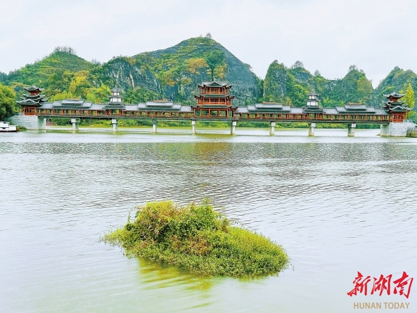 溆浦思蒙風(fēng)雨橋。