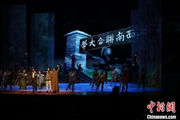 圖為演出現(xiàn)場。中新網(wǎng)記者劉冉陽 攝