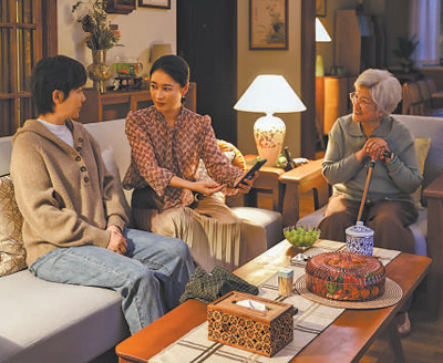 電視劇《煙火人家》劇照。 　　電視劇片方供圖