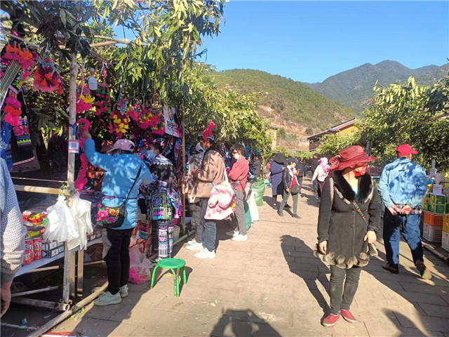 老家直苴的山街，以前李躍慧經(jīng)常會去那里擺攤
