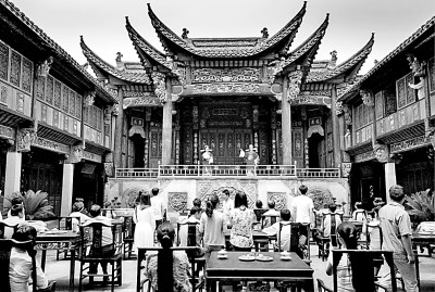 南京溧水古戲臺(tái)。資料圖片