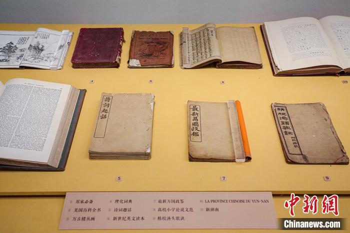 本次展覽上亮相的部分展品。徐峻杰 攝