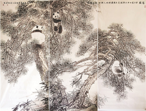家園（中國畫 2019年） 朱理存、馬振聲 作