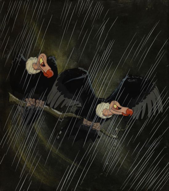 《白雪公主和七個小矮人》中的禿鷹，由迪士尼工作室藝術(shù)家創(chuàng)作，于1938年送給大都會博物館